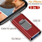 USB Flash Drive 256GB High Speed 512G 128G Sticks External Storage Pen Drive For Phone iPhone Android PC Copy Photo Videos Files