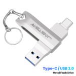 Type C 2 in 1 USB 3.0 Flash Drive 16GB 32GB 64GB 128GB 256GB pendrive pen drive real capacity usb memory stick for phone and pc