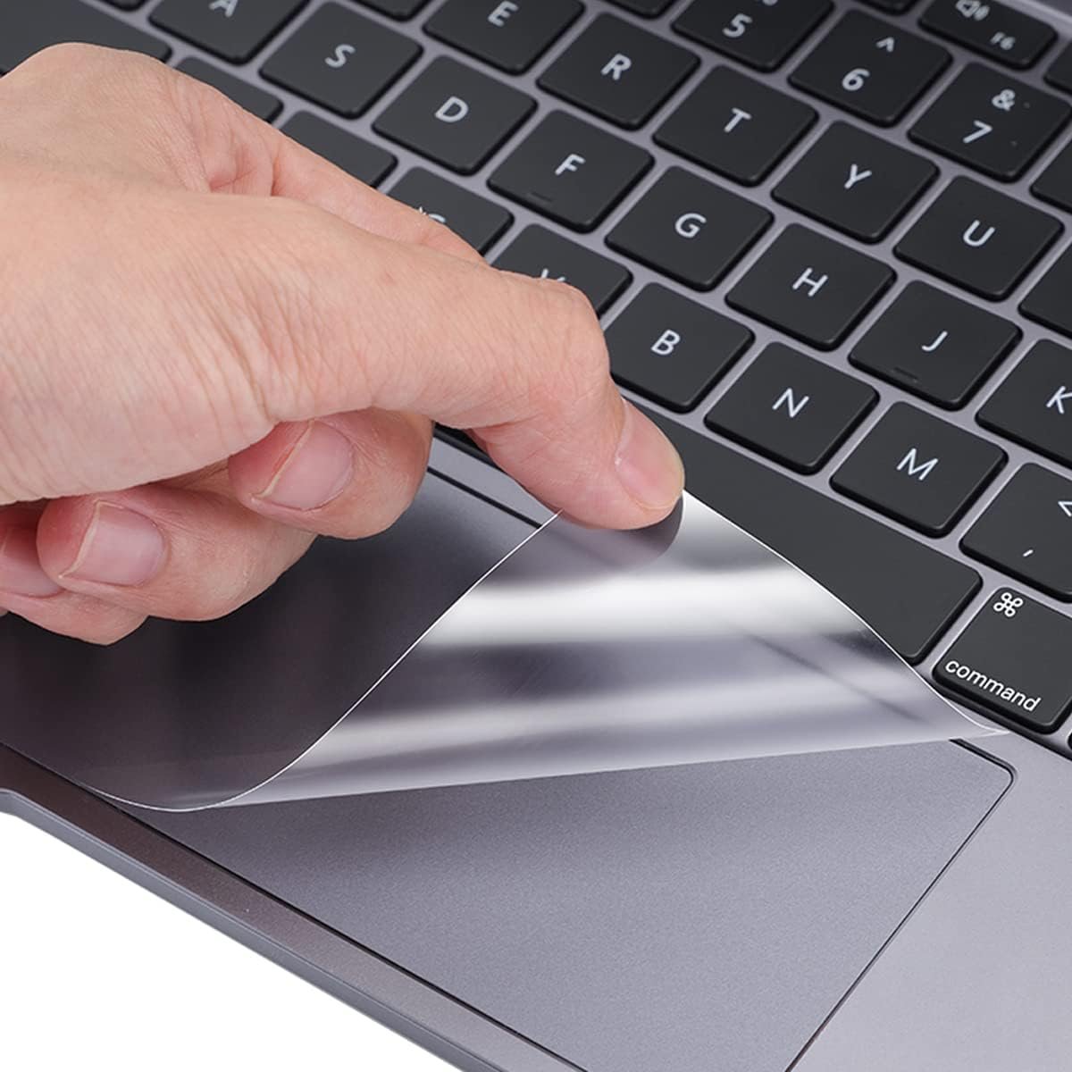 6a0411ff3e9097daf5f7112bea1a35a176d0490791c1be9254b62.jpg Trackpad Protector for MacBook Pro and Air 13/14/15/16Inch M1 M2 M3 Chip Touch Pad Cover Anti-Scratch Anti-Water Trackpad Skin - Image 1