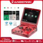 ANBERNIC RG35XXSP Flip Retro Handheld Game Console Linux 64bit WiFi Bluetooth Retro Video Gaming Console Online Play HDMI-TV Out