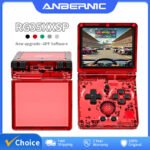 ANBERNIC RG35XXSP Upgrade Flip Retro Handheld Game Console 3.5'' IPS Linux 64 bit WiFi Bluetooth Video Gaming Console 5000 Games