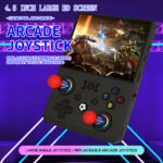 R36MAXⅡ 2026 Newest 4.5 Inch Retro Handheld Game Console 1024x768 IPS HD Screen Portable Open Source Linux System with 2*Joys