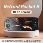 Retroid Pocket 5 SD865 5.5 Inch Oled HD Screen Bluetooth 5.1 Android 5000mAh Battery Android Handheld Game Console